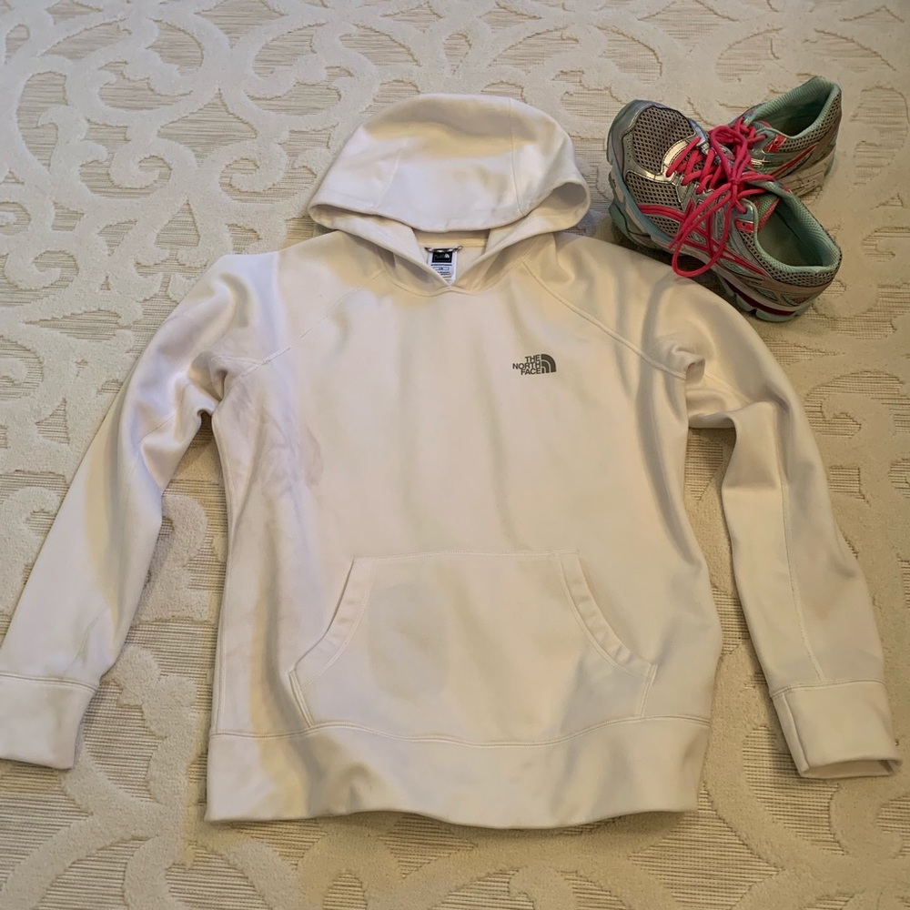 The North Face fleece hoodie